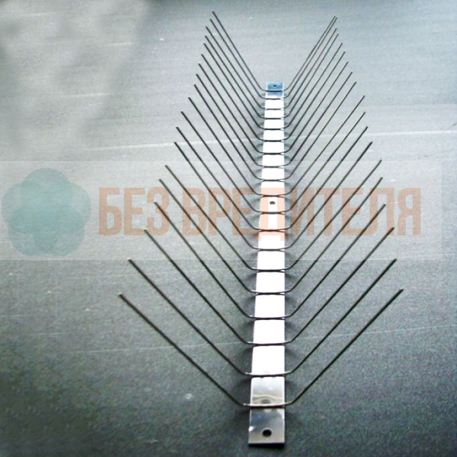 Антиприсадные металлические шипы от птиц Игла С-2 Антиприсадные металлические шипы от птиц Игла С-2